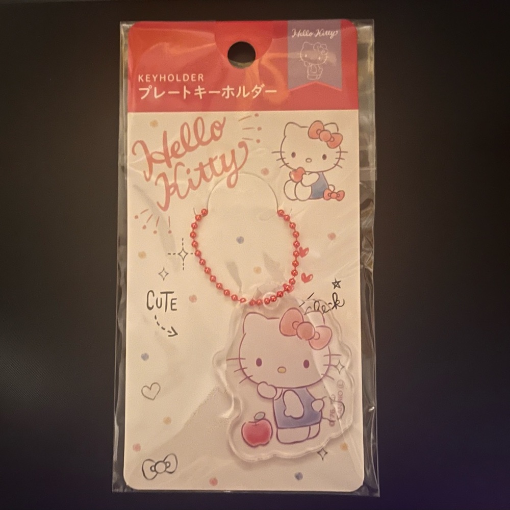 Daiso Sanrio NEW Hello Kitty Keychain